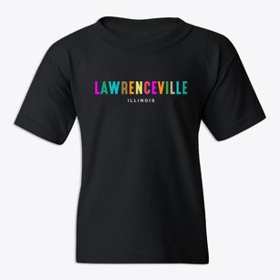 Lawrenceville Illinois Color Pop Youth T-shirt