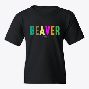 Beaver Utah Color Pop Youth T-shirt