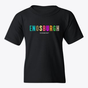 Enosburgh Vermont Color Pop Youth T-shirt