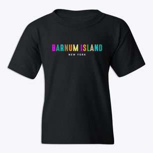 Barnum Island New York Color Pop Youth T-shirt
