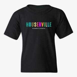 Houserville Pennsylvania Color Pop Youth T-shirt