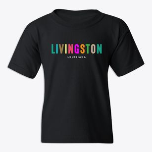 Livingston Louisiana Color Pop Youth T-shirt
