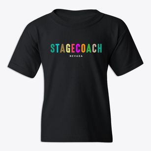 Stagecoach Nevada Color Pop Youth T-shirt
