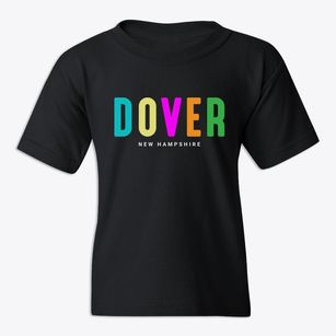 Dover New Hampshire Color Pop Youth T-shirt