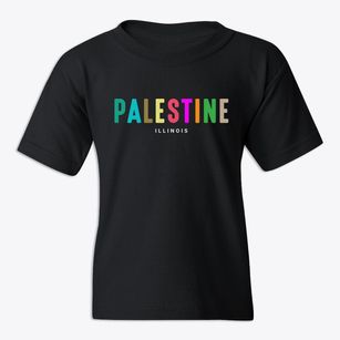 Palestine Illinois Color Pop Youth T-shirt