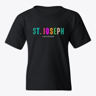 St. Joseph Louisiana Color Pop Youth T-shirt