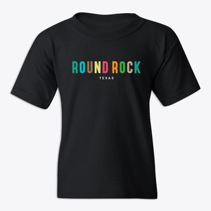Round Rock Texas Color Pop Youth T-shirt