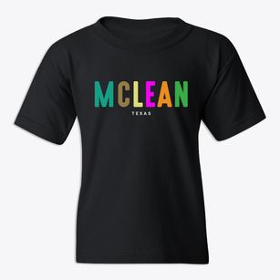 Mclean Texas Color Pop Youth T-shirt