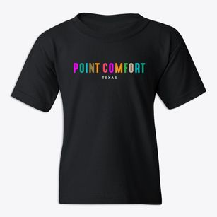 Point Comfort Texas Color Pop Youth T-shirt