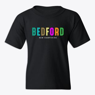 Bedford New Hampshire Color Pop Youth T-shirt