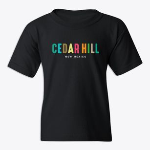 Cedar Hill New Mexico Color Pop Youth T-shirt
