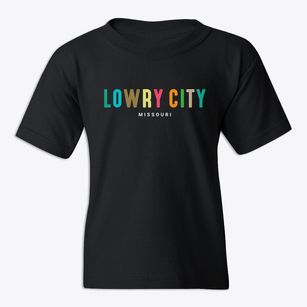 Lowry City Missouri Color Pop Youth T-shirt