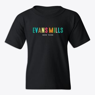 Evans Mills New York Color Pop Youth T-shirt