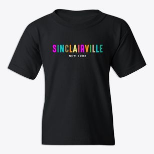 Sinclairville New York Color Pop Youth T-shirt