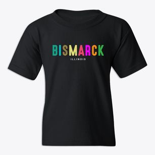Bismarck Illinois Color Pop Youth T-shirt