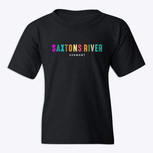 Saxtons River Vermont Color Pop Youth T-shirt
