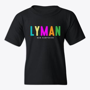 Lyman New Hampshire Color Pop Youth T-shirt