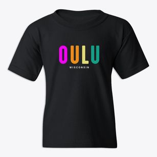 Oulu Wisconsin Color Pop Youth T-shirt