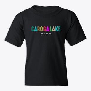 Caroga Lake New York Color Pop Youth T-shirt
