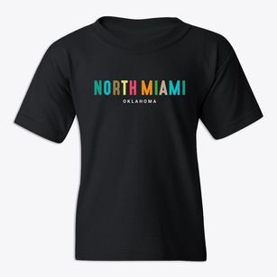 North Miami Oklahoma Color Pop Youth T-shirt
