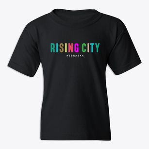 Rising City Nebraska Color Pop Youth T-shirt