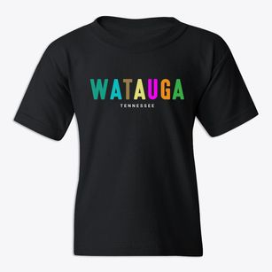 Watauga Tennessee Color Pop Youth T-shirt