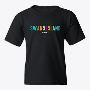 Swans Island Maine Color Pop Youth T-shirt