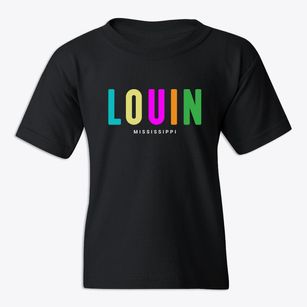 Louin Mississippi Color Pop Youth T-shirt