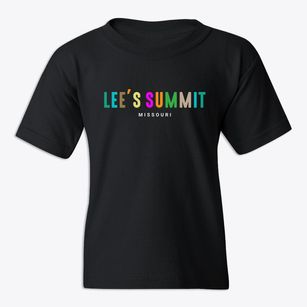 Lee's Summit Missouri Color Pop Youth T-shirt
