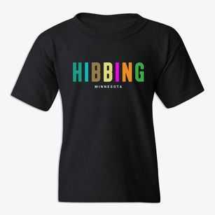 Hibbing Minnesota Color Pop Youth T-shirt