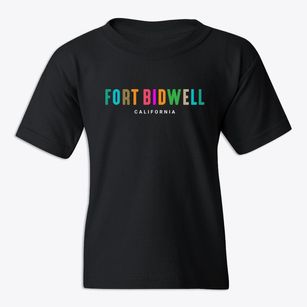 Fort Bidwell California Color Pop Youth T-shirt