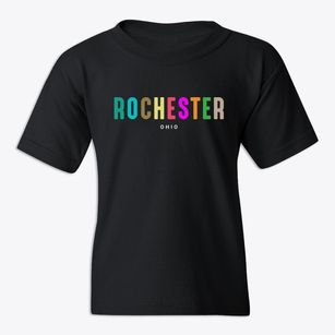 Rochester Ohio Color Pop Youth T-shirt