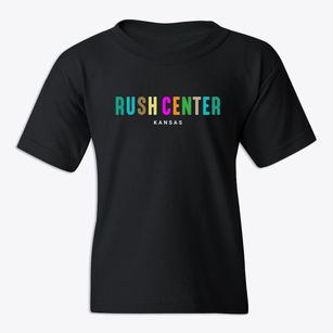 Rush Center Kansas Color Pop Youth T-shirt