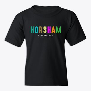 Horsham Pennsylvania Color Pop Youth T-shirt