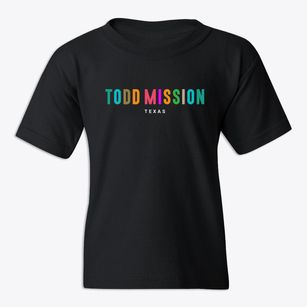 Todd Mission Texas Color Pop Youth T-shirt