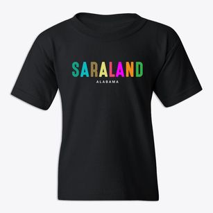 Saraland Alabama Color Pop Youth T-shirt