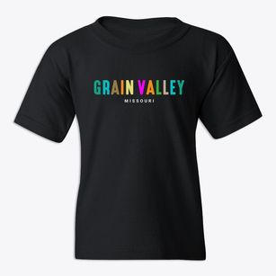 Grain Valley Missouri Color Pop Youth T-shirt