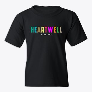 Heartwell Nebraska Color Pop Youth T-shirt
