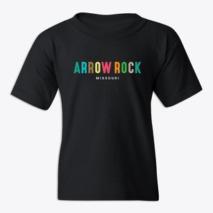 Arrow Rock Missouri Color Pop Youth T-shirt