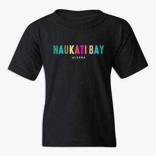 Naukati Bay Alaska Color Pop Youth T-shirt