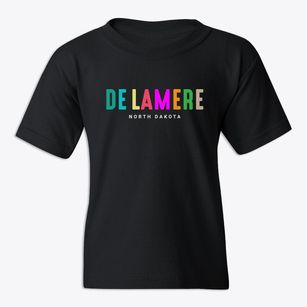 De Lamere North Dakota Color Pop Youth T-shirt