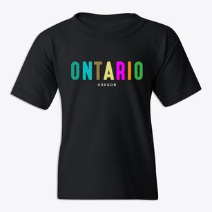 Ontario Oregon Color Pop Youth T-shirt