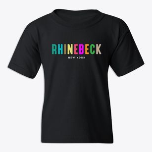 Rhinebeck New York Color Pop Youth T-shirt