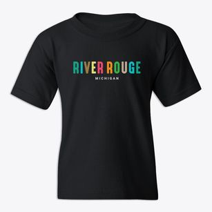River Rouge Michigan Color Pop Youth T-shirt