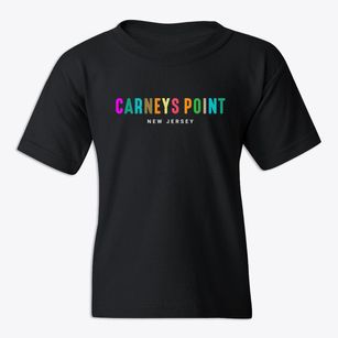 Carneys Point New Jersey Color Pop Youth T-shirt