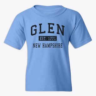 Glen New Hampshire Classic Established Youth T-shirt