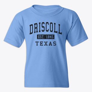 Driscoll Texas Classic Established Youth T-shirt