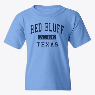 Red Bluff Texas Classic Established Youth T-shirt