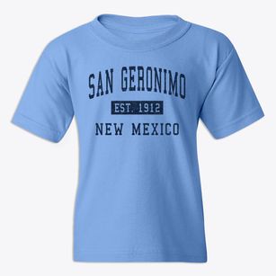San Geronimo New Mexico Classic Established Youth T-shirt