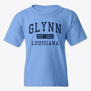 Glynn Louisiana Classic Established Youth T-shirt